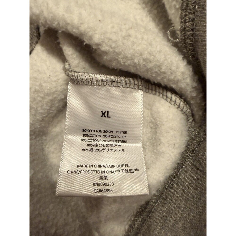 Fear of God Essentials Hoodie Mens XL Grey Pullover sweatshirt sweater - Picture 4 of 8